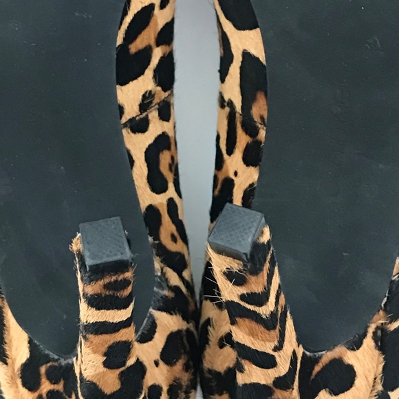CALVIN KLEIN Leopard Stiletto Heels Leopard Pumps Women’s Size 6 Animal Print - Picture 15 of 16